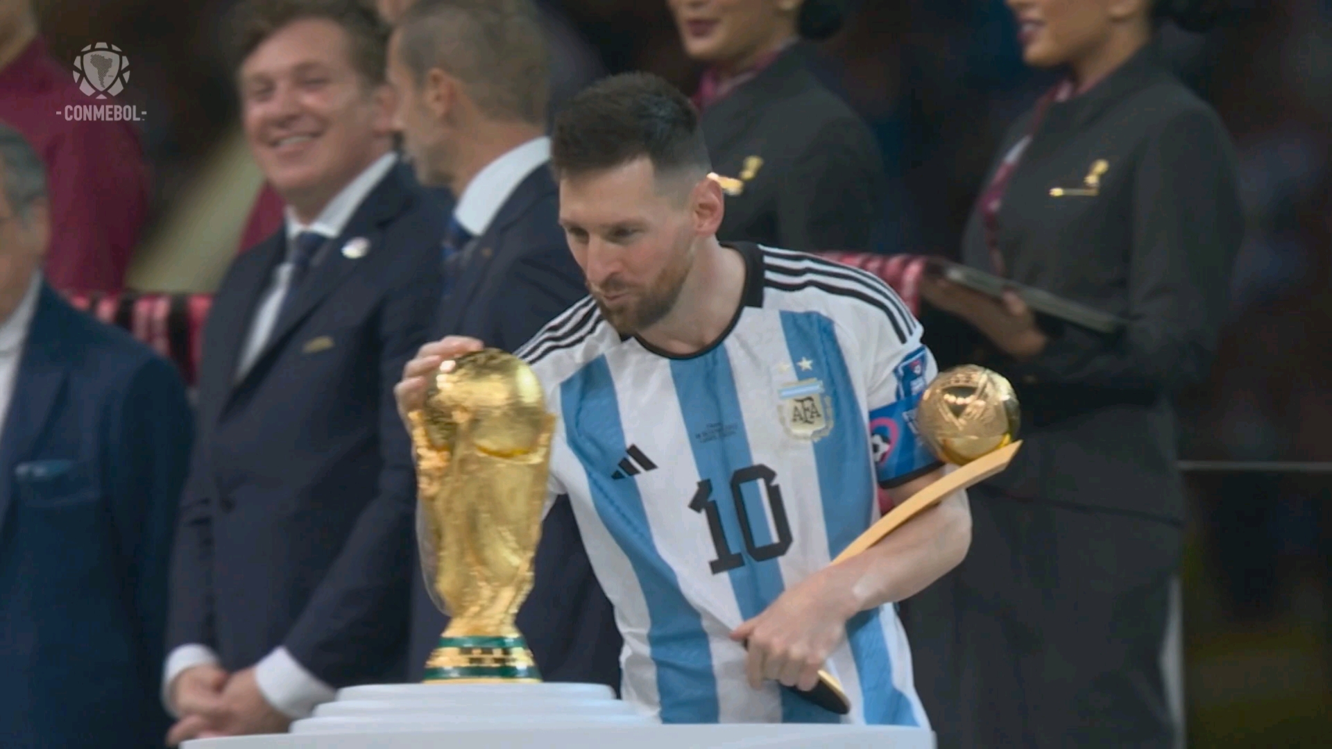 梅西为阿根廷队取得胜利豪言要夺冠 梅西为阿根廷队取得胜利豪言要夺冠